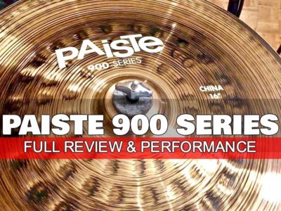 PAISTE 900 SERIES Cymbals